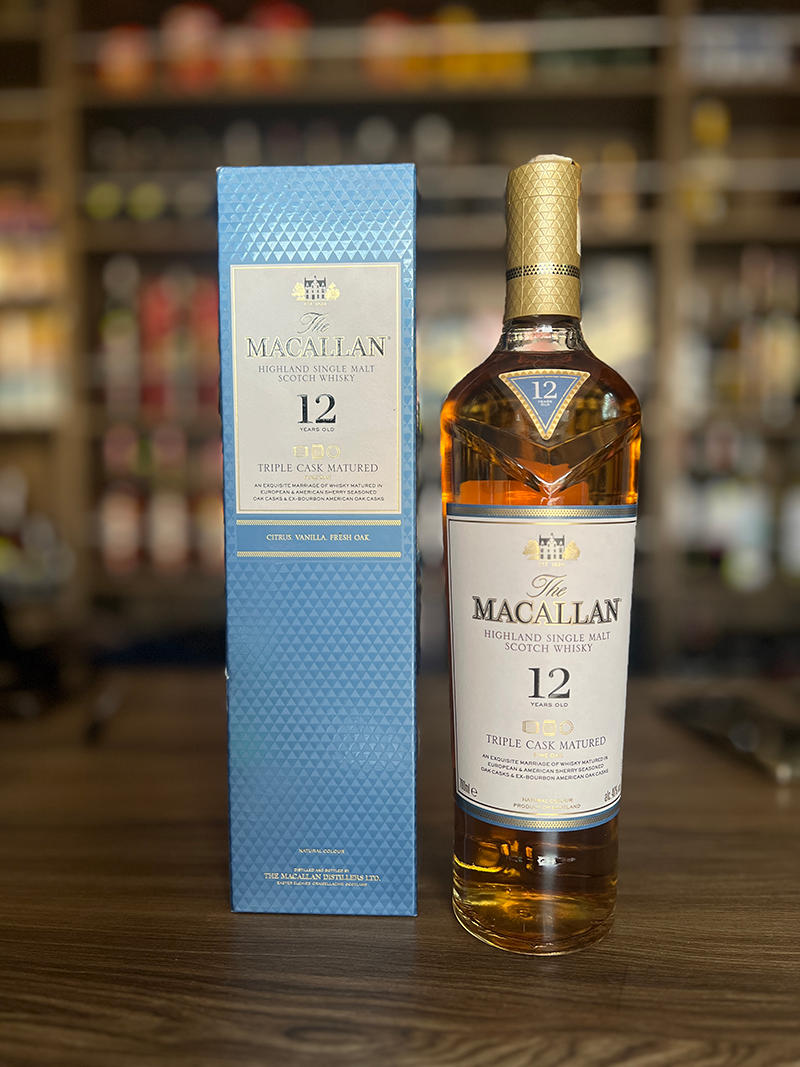 Buy The Macallan 12 Triple Cask 700ML | Darumandu Nepal
