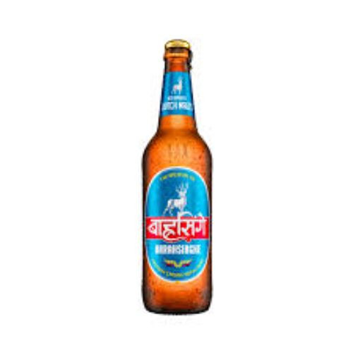 Barasinghe Strong 650ML: Bold Nepali Super Strong Lager.