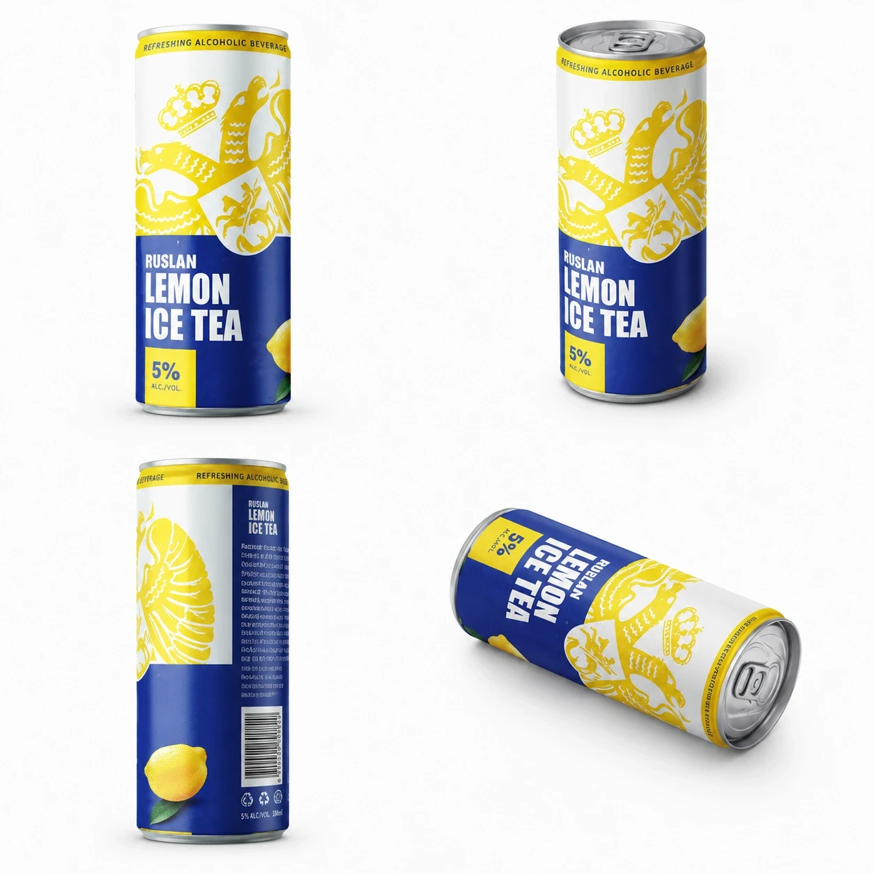 Ruslan Lemon Iced Tea 275ML