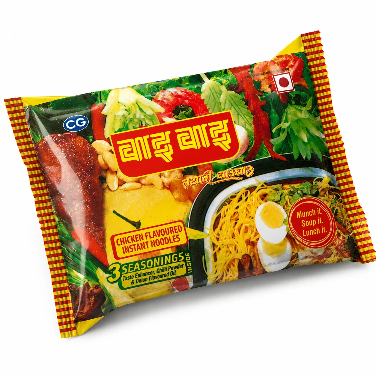 Wai Wai Chicken Flavour Noodles 60G